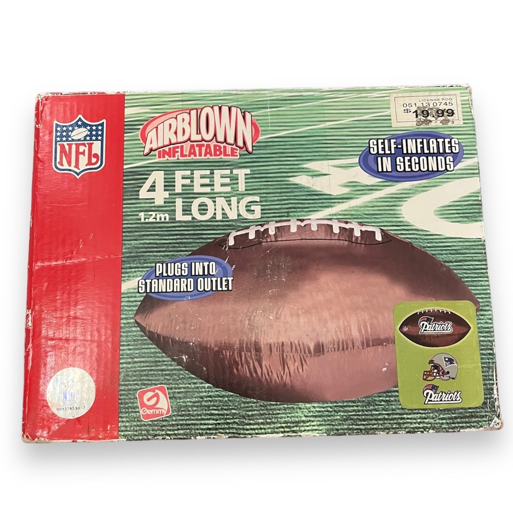 GEMMY | NFL 4’ Football PATRIOTS